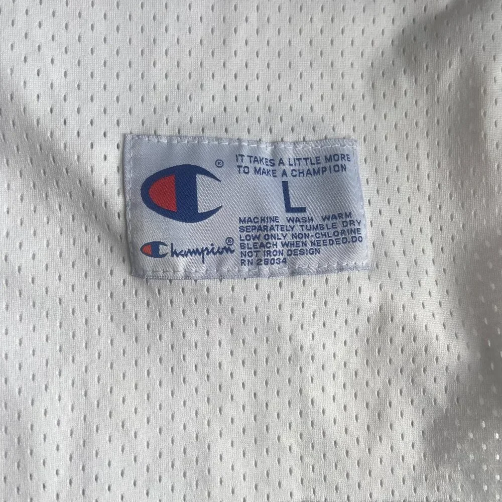 Vintage 90s Space Jam Tune Squad Jersey Mens Large Bugs Bunny Champion